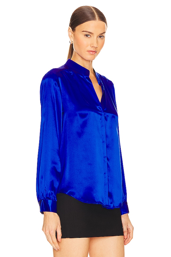 view 2 of 4 BLUSA BIANCA in Pop Cobalt