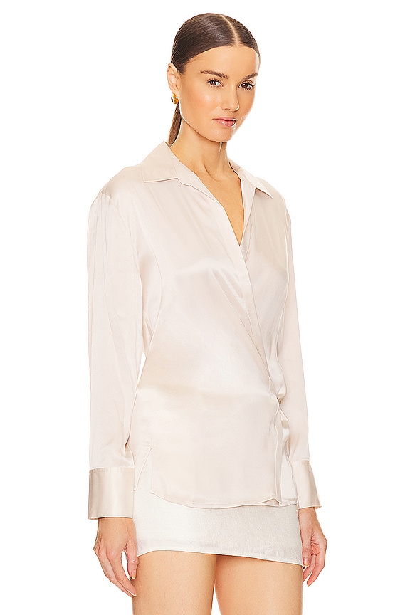 view 2 of 5 Sora Blouse in Champagne