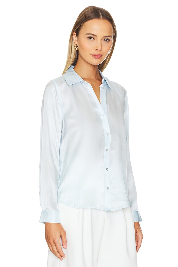 view 2 of 4 Tyler Blouse in Ice Water