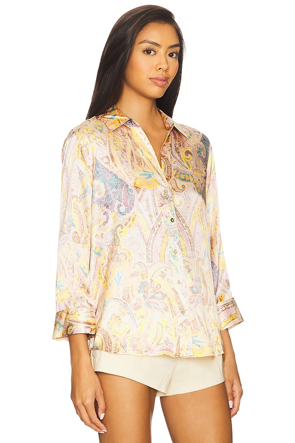 view 2 of 4 DANI 블라우스 in Multi Western Paisley