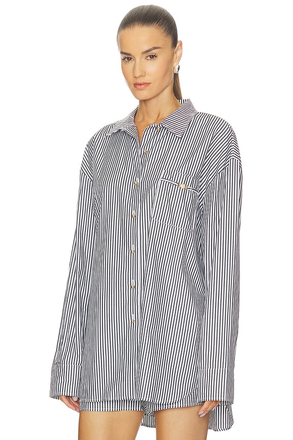 view 2 of 5 Lorena Resort Shirt in Black