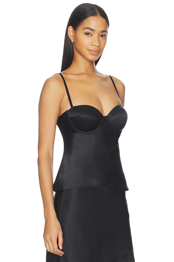 view 2 of 4 Orlina Camisole Top in Black