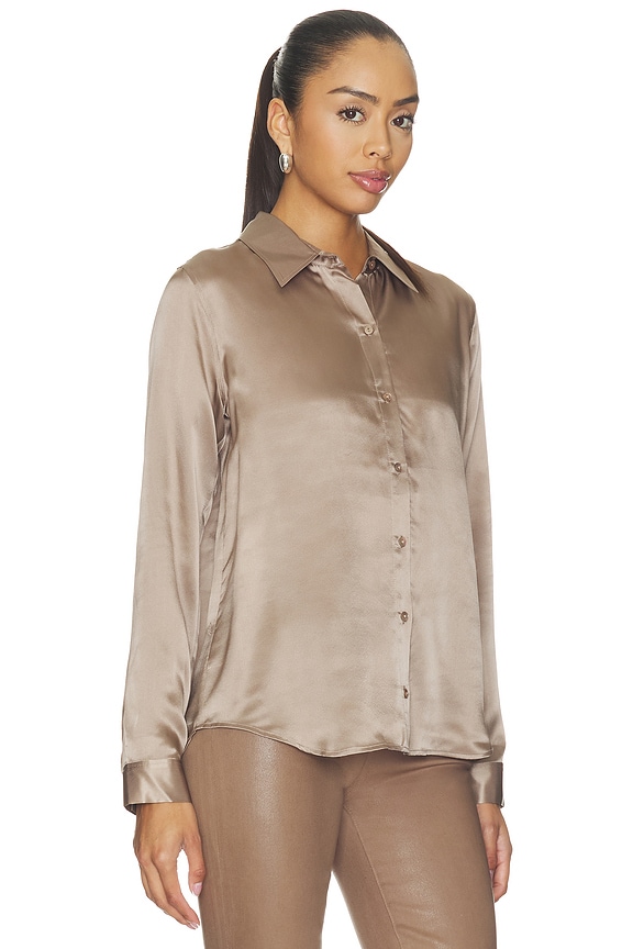 view 2 of 4 Tyler Long Sleeve Blouse in Light Cardamom