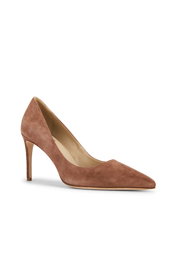 view 2 of 5 ESCARPIN MAELLE in Hazel Suede