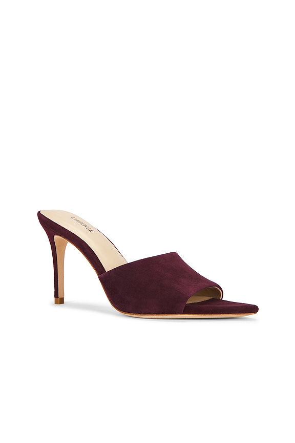 view 2 of 5 SANDALES LOLITA VII in Burgundy Suede