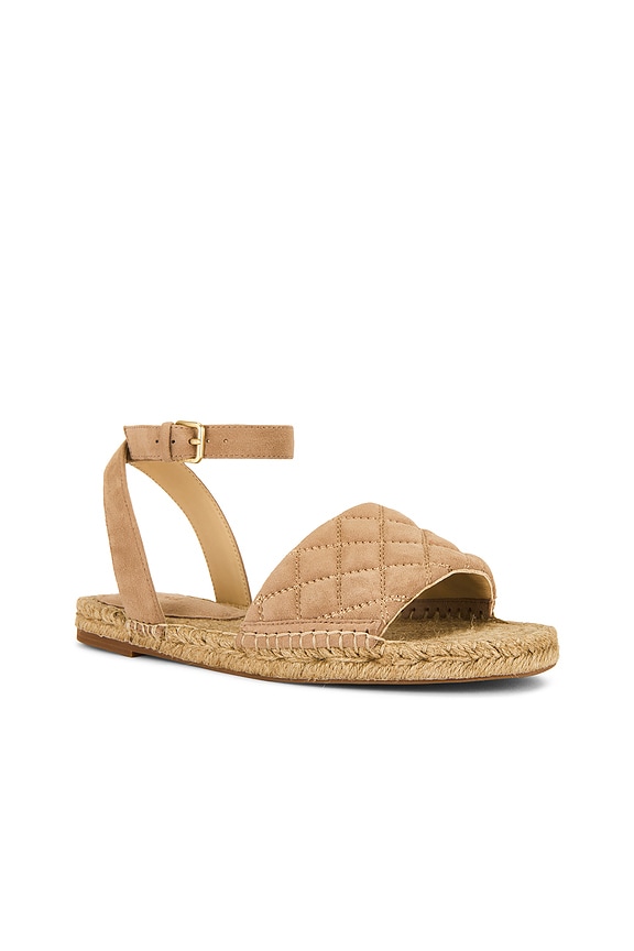 view 2 of 5 Grece Sandal in Cappuccino Suede