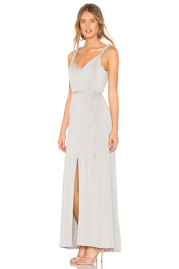 view 2 of 3 Fallon Maxi Dress in Heather Grey
