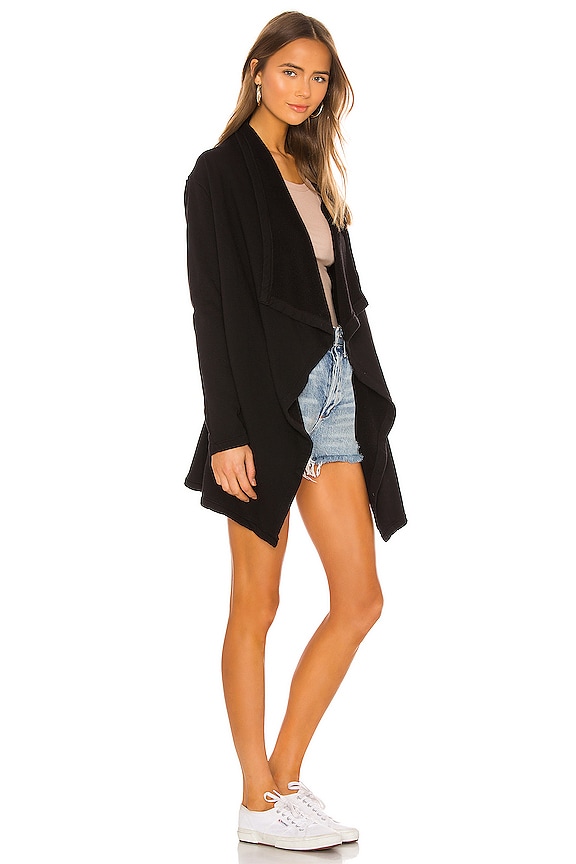 view 2 of 3 Aria Essential Cardigan in Black