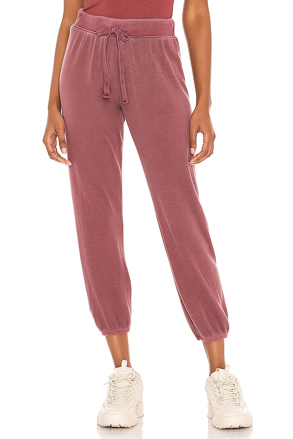 view 1 of 4 The Classic Slim Jogger in Terracotta