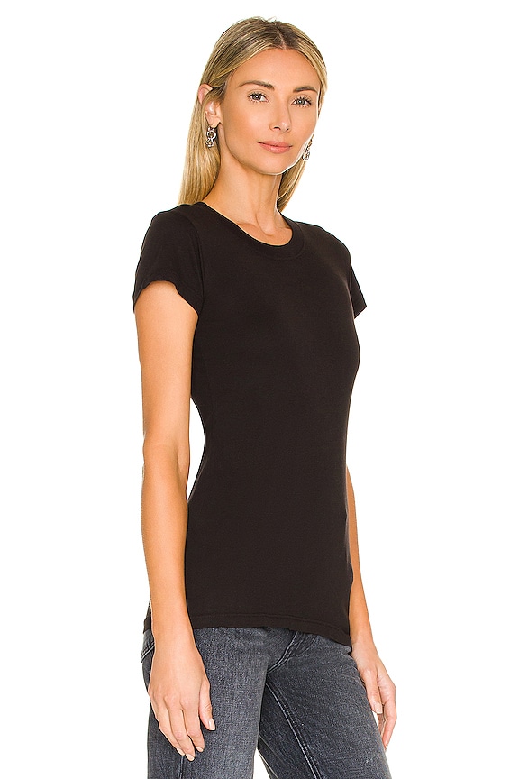 view 2 of 4 Crew Neck Tee in Black