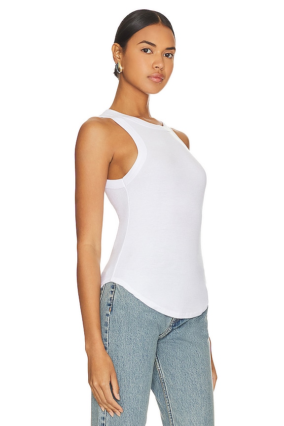 view 2 of 4 AIDA 레이서 프론트 탱크 in White