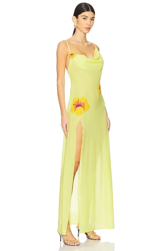 view 2 of 5 MAXIVESTIDO GALLI in Yellow