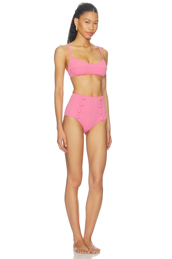 view 2 of 4 CONJUNTO BIKINI BALCONETTE HIGH-WAIST BIKINI SET in Pink