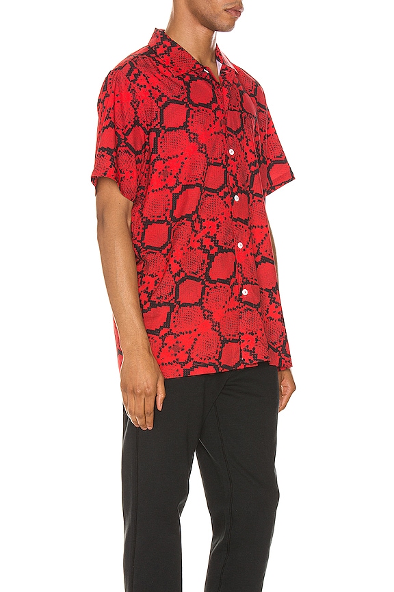 view 2 of 5 CAMISA ABOTONADA OCEAN in Red