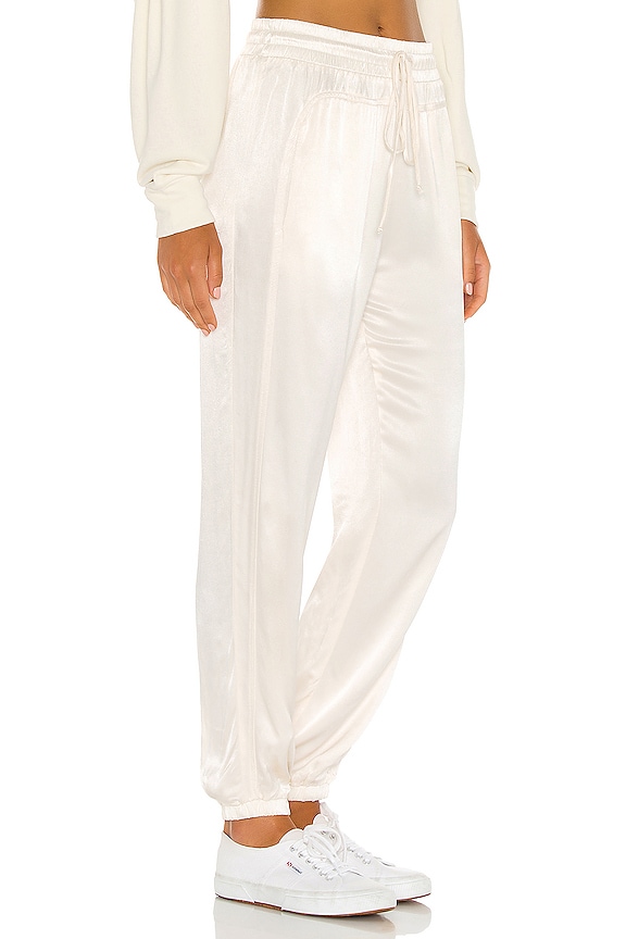 view 2 of 4 Satin Joggers in Pearl