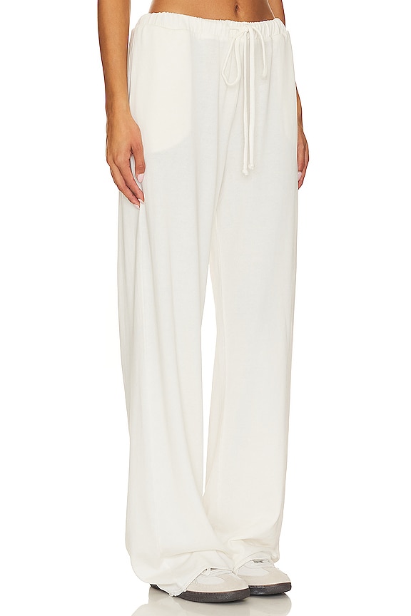 view 2 of 4 Porter Wide Leg Sweatpant in Off White