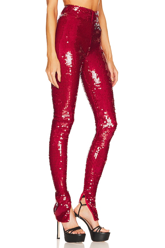 view 2 of 5 LEGGINGS in Cherry