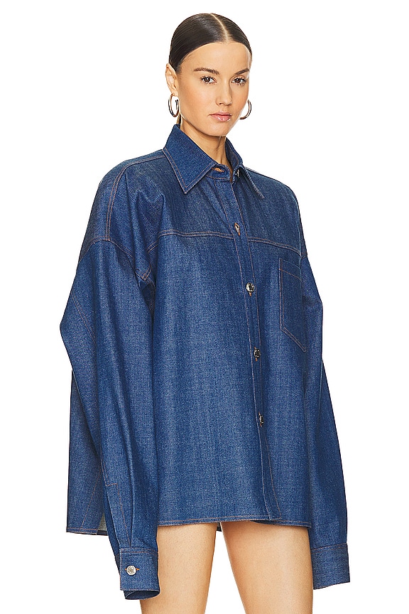 view 2 of 4 CHEMISE in Dark Blue