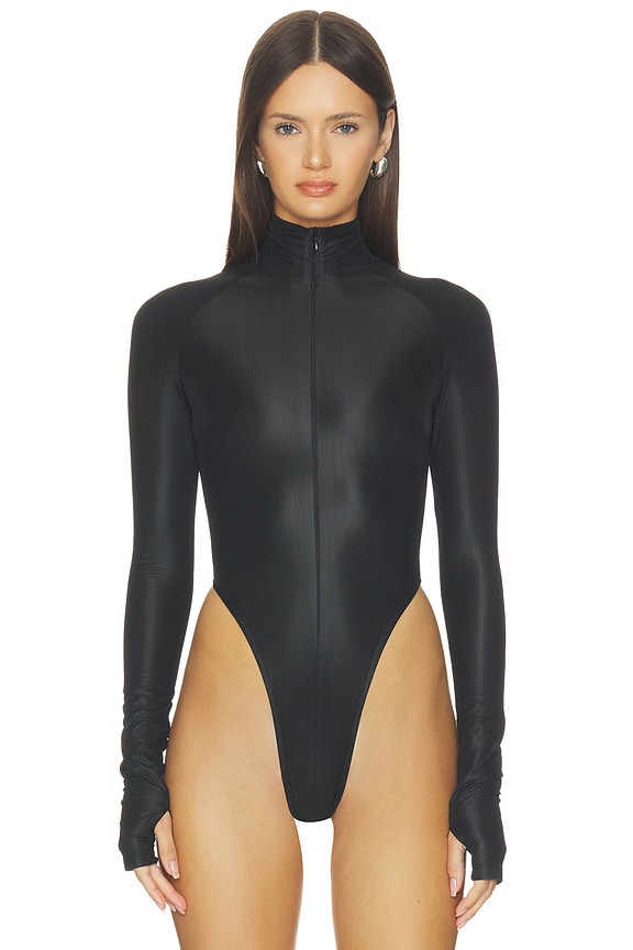 view 2 of 6 BODY LONG SLEEVE in Black