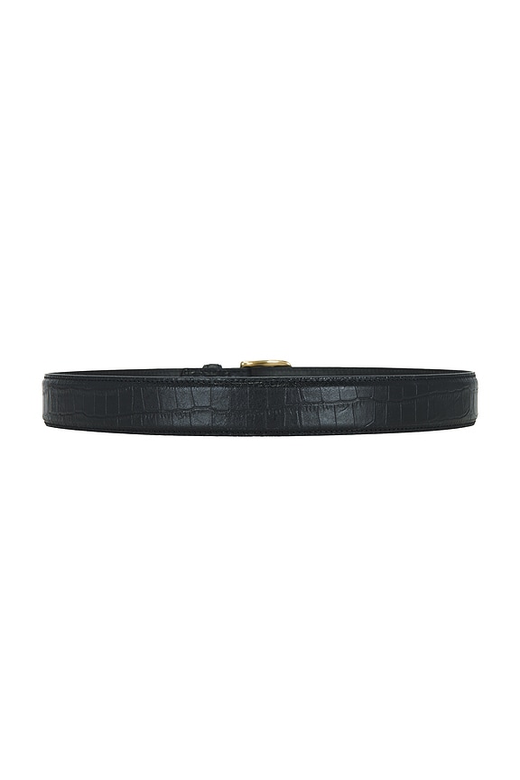 view 2 of 3 x REVOLVE Croco Black Belt in Black