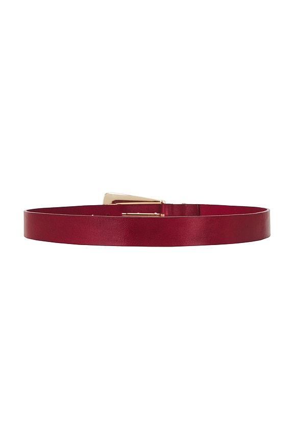 view 2 of 3 CEINTURE BROOKLYN in Burgundy & Gold
