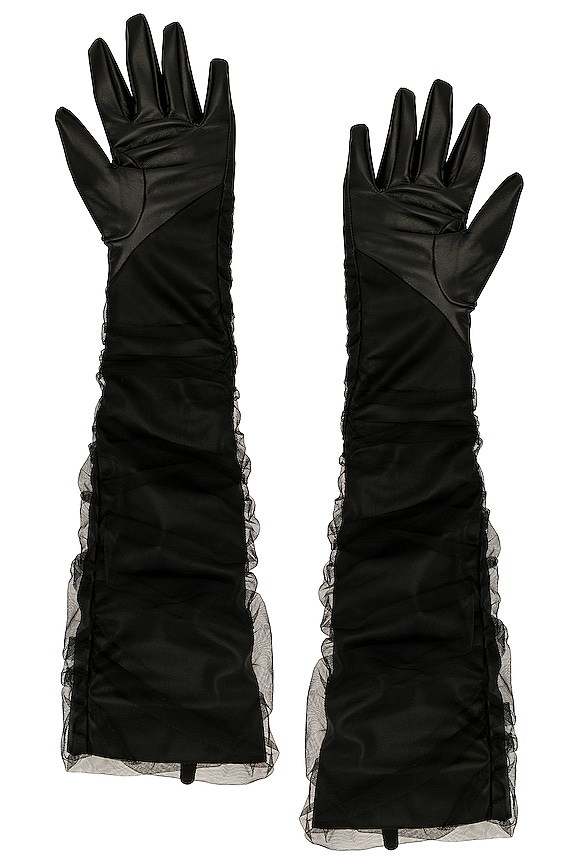 view 2 of 2 GUANTES MARILYN in Black