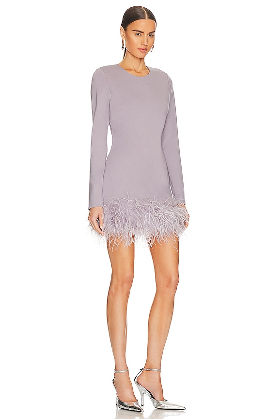 view 2 of 3 ROBE COURTE BAHIRA in Lavender