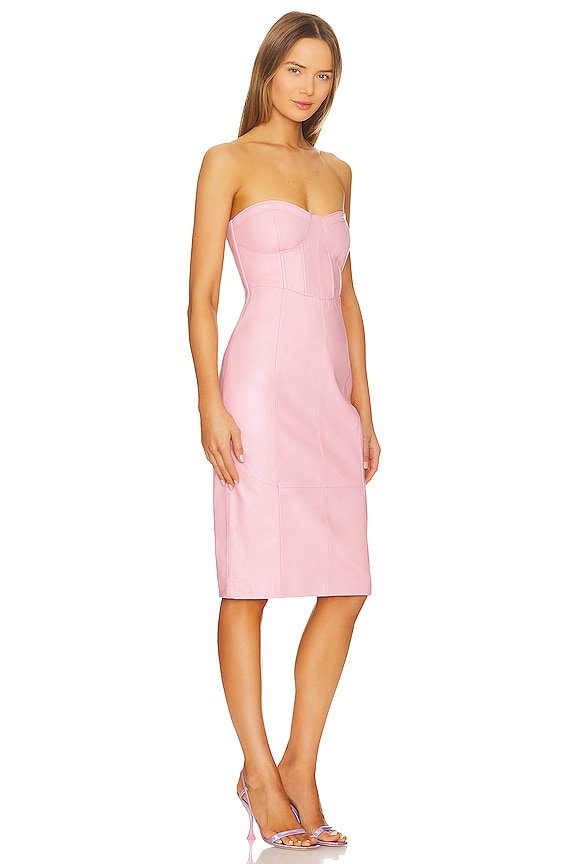 view 2 of 3 Brynne Dress in Orchid Pink
