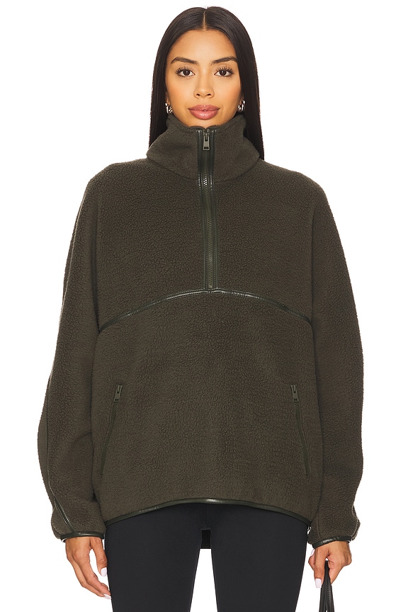 view 2 of 5 Helsa Sweater in Dark Olive