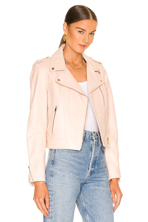 view 2 of 4 Donna 21 Moto Jacket in Ballet Pink