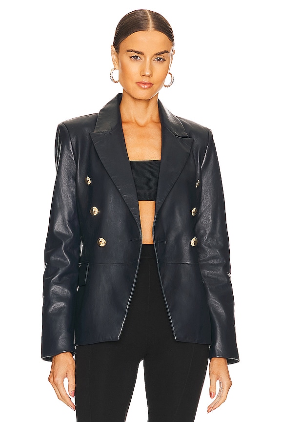 LAMARQUE x REVOLVE Catherine Double Breasted Blazer in Navy | REVOLVE