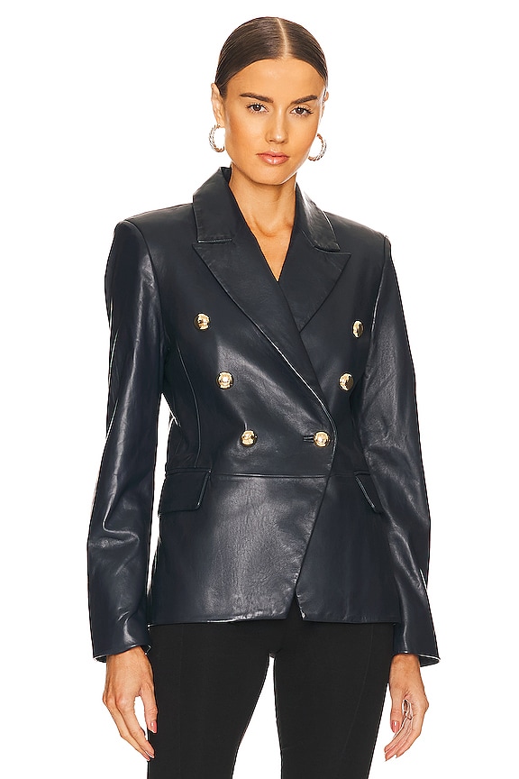 view 2 of 5 x REVOLVE Catherine Double Breasted Blazer in Navy