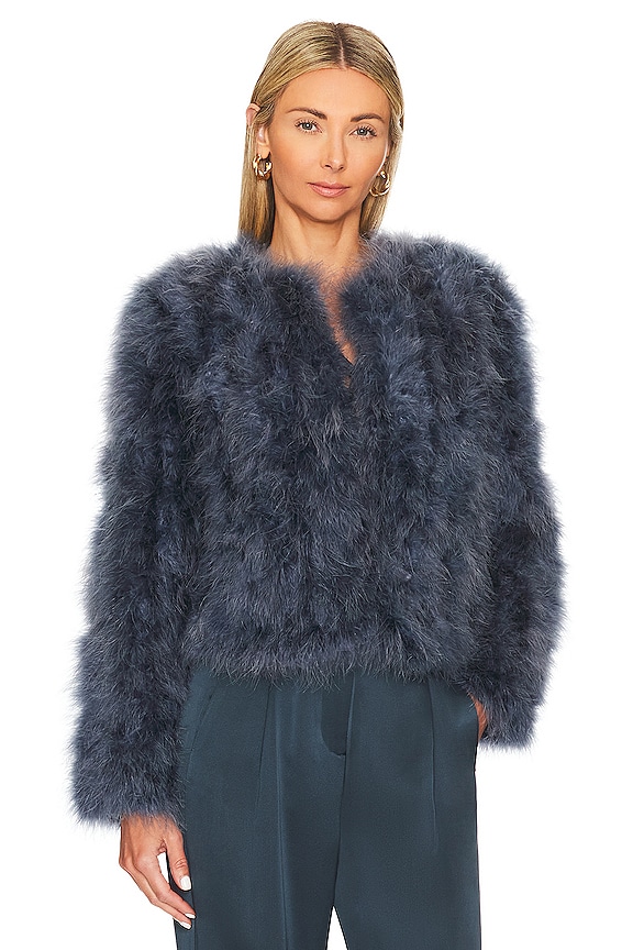 view 2 of 5 Deora Jacket in Smoked Blue