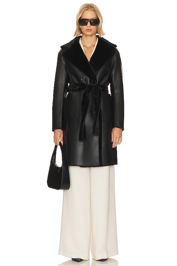 view 2 of 4 Abigail Coat in Black