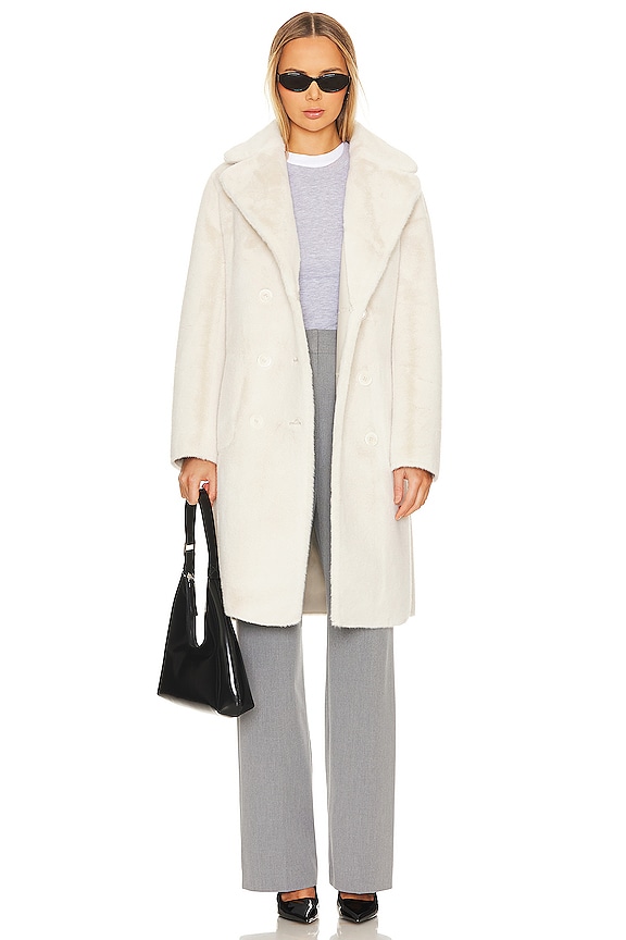 view 2 of 5 MANTEAU ABIGAIL in Ivory