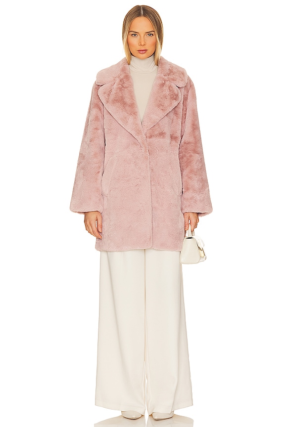 view 2 of 4 Linnea Coat in Smokey Pink