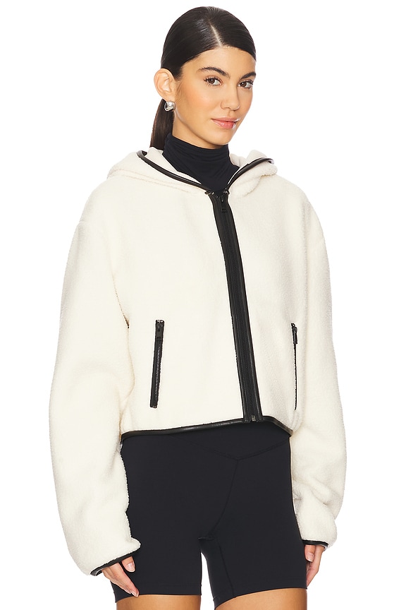 view 2 of 4 Arlina Faux Fur Jacket in Ivory