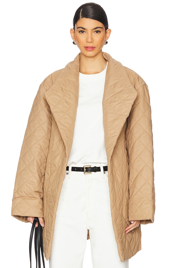 view 2 of 5 CHAQUETA VERICA in Mocha