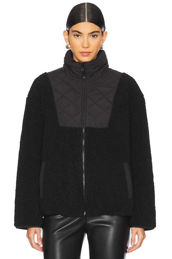 view 2 of 5 CHAQUETA PIEL SINTÉTICA HADLEY in Black