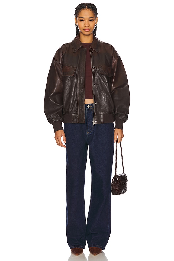 LAMARQUE Trevanna Jacket in Rub Off Brow | REVOLVE