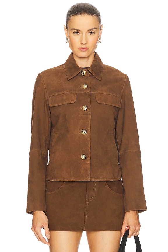 view 2 of 5 КУРТКА JOLENE in Brown