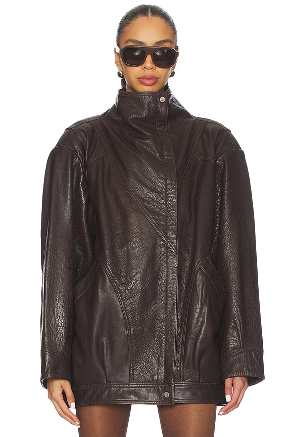 view 2 of 5 BLOUSON RONJA in Dark Brown