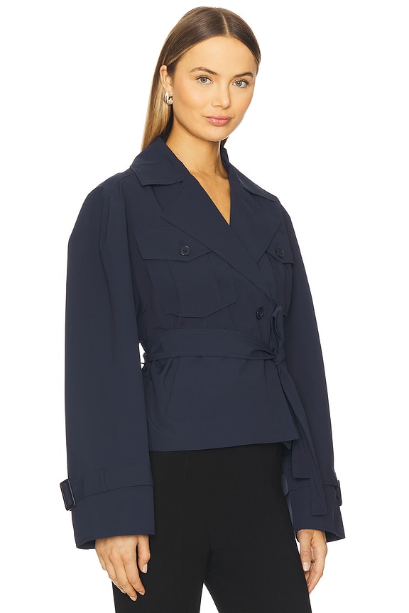 view 2 of 4 x REVOLVE Quinn Trenchcoat in Navy