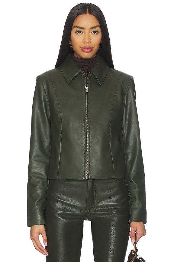 view 2 of 5 Oceana Jacket in Dark Olive