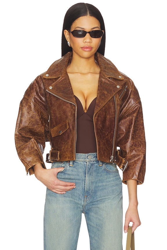 view 1 of 5 Vinnie Jacket in Brown