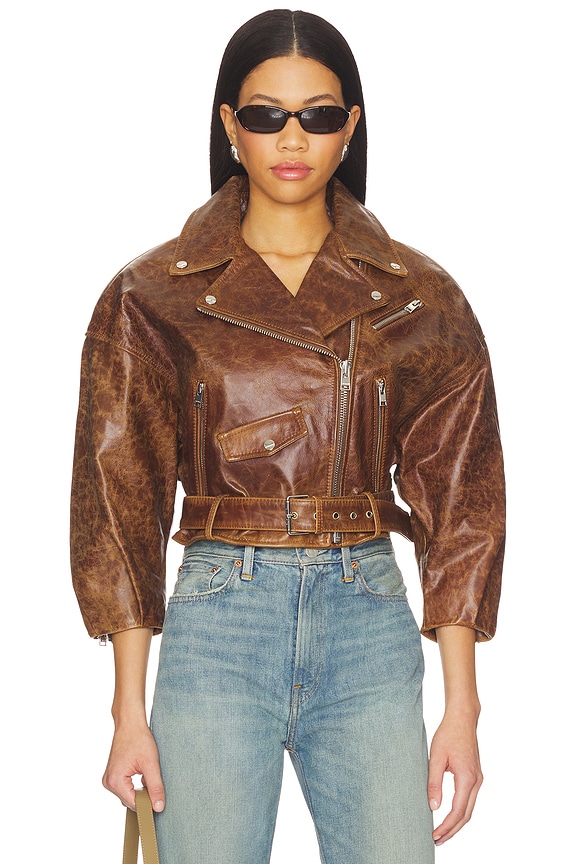 view 2 of 5 Vinnie Jacket in Brown