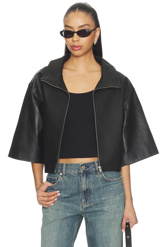 view 2 of 5 Elin Jacket in Black