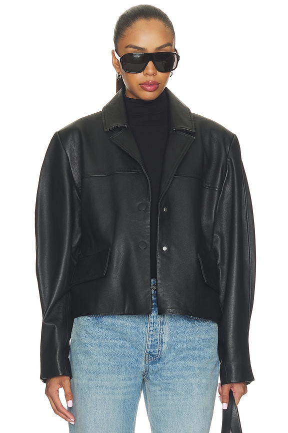 view 2 of 5 Pearl Jacket in Black