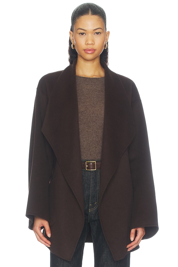 view 2 of 5 Mekia Jacket in Dark Brown