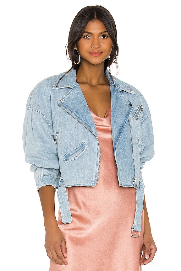 view 1 of 4 Dylan Denim Jacket in Light Blue
